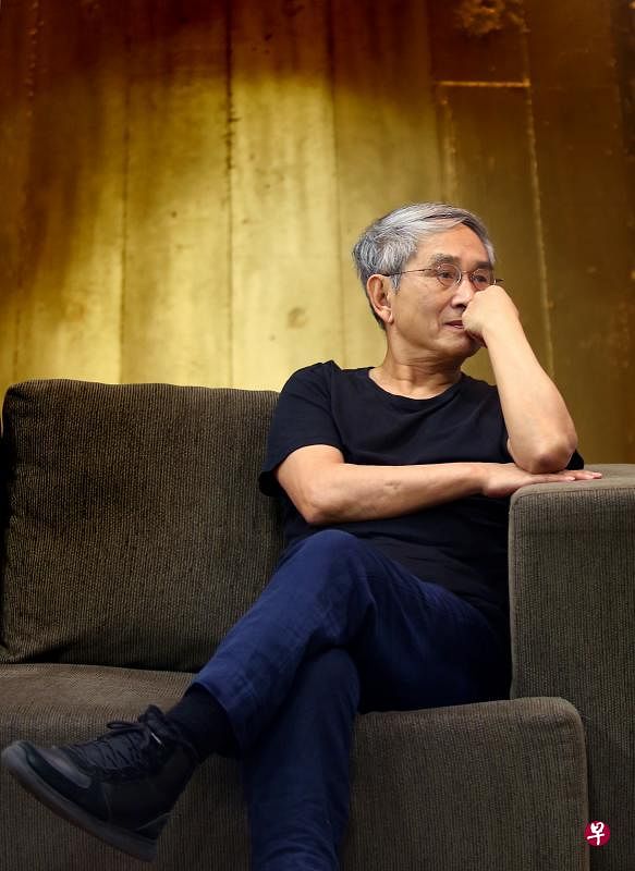 林怀民将于今年年底卸下云门舞集艺术总监一职。（萧紫薇摄）