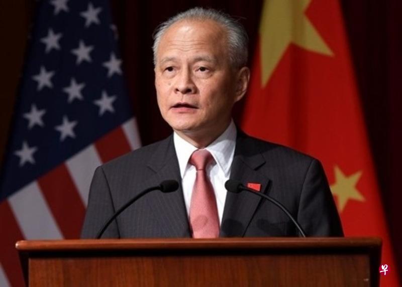 中国驻美大使崔天凯受访时说，北京准备继续和美国进行贸易谈判。（互联网）
