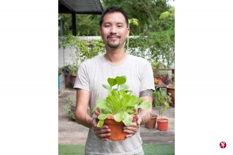 城市农夫刘悦，天台菜园领域具发展潜质。（Edible Garden City）
