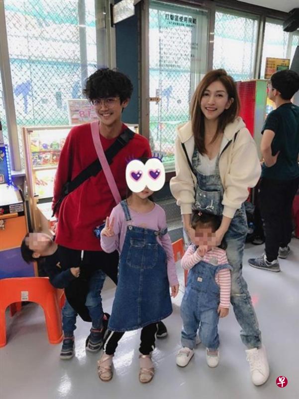 阿翔的老婆Grace（右）为了小孩选择原谅。（互联网）