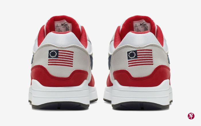 Nike的美国独立日纪念鞋款因设计引种族主义争论，将取消上架。（互联网）