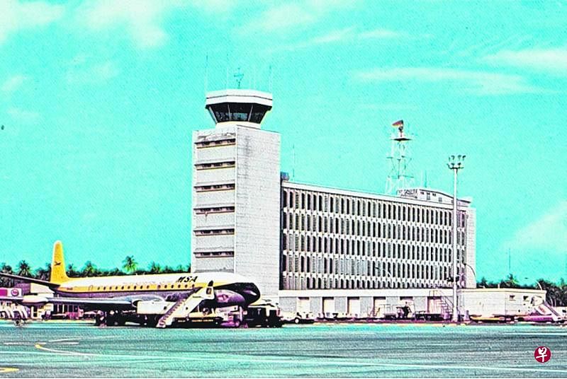 1970年代的巴耶利峇机场。（互联网）