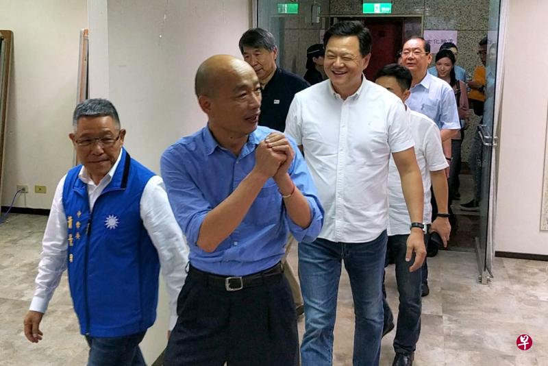 韩国瑜将代表国民党角逐2020年台湾总统选举。（中新社）