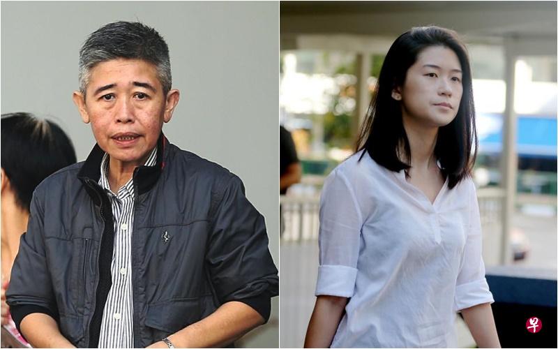左：补习中心女校长傅媛聂。右： 陈家燕目前在监狱服刑，她是控方证人。（档案照） 