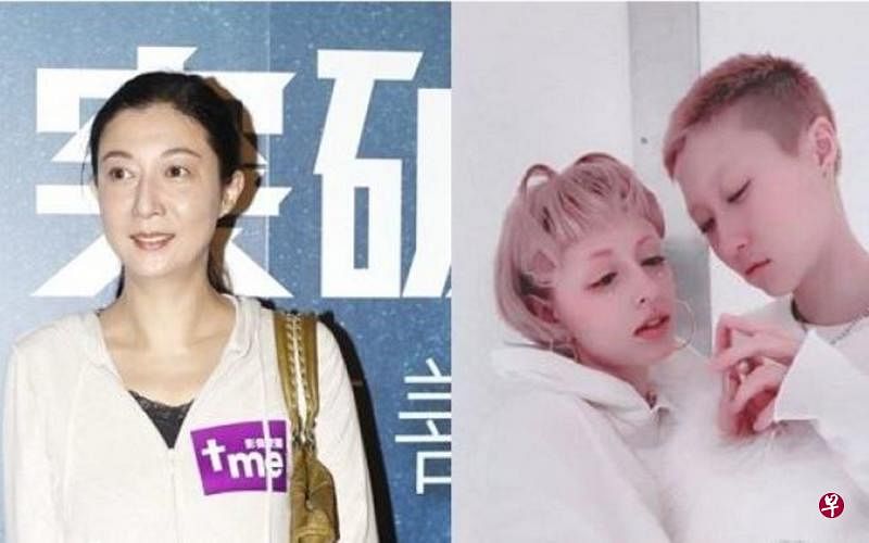 吴绮莉（左图）坦言5个月没见过女儿吴卓林（右图右）。（互联网）