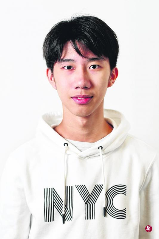 正方三辩陈文骏（莱佛士书院中四）