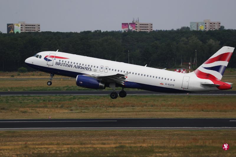英国航空公司飞机。（彭博社） 