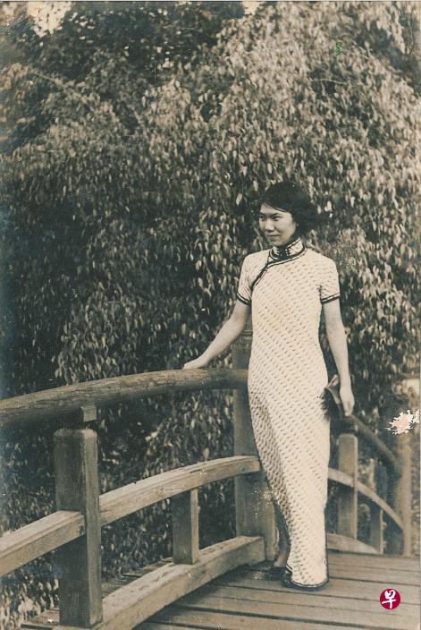 刘韵仙曾任南洋女子中学校长长达40年。（傅海燕提供）