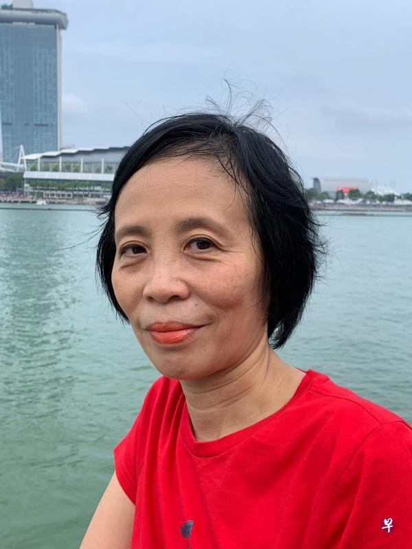 作为没有资源的小国，新加坡不靠自己就没有前途。上一代经历战争与贫穷发展到繁荣的今天，希望在幸福中成长的年轻一代能刻苦耐劳，脚踏实地建设我们更好的未来。——韩碧琳贸易公司老板53岁