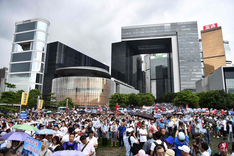 香港反修例示威已持续两个月。（路透社）