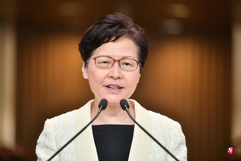 根据录音，林郑月娥除了坦承若有选择、自己会辞职之外，也抱怨在当前局势下自己可运作的空间有限。（法新社）