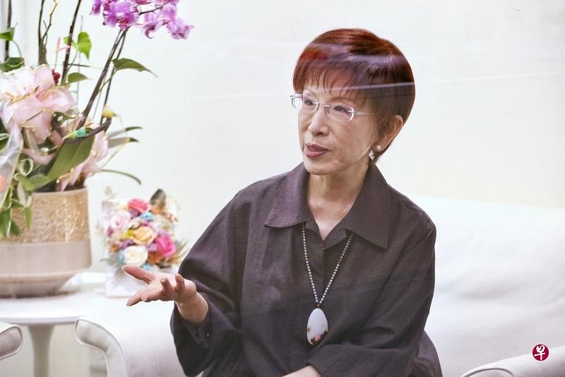洪秀柱获国民党征召在台南参选立委。（档案照）