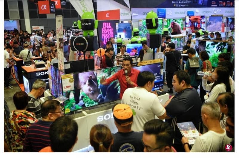 COMEX 2019将举行至来临星期天（8日）。（海峡时报）