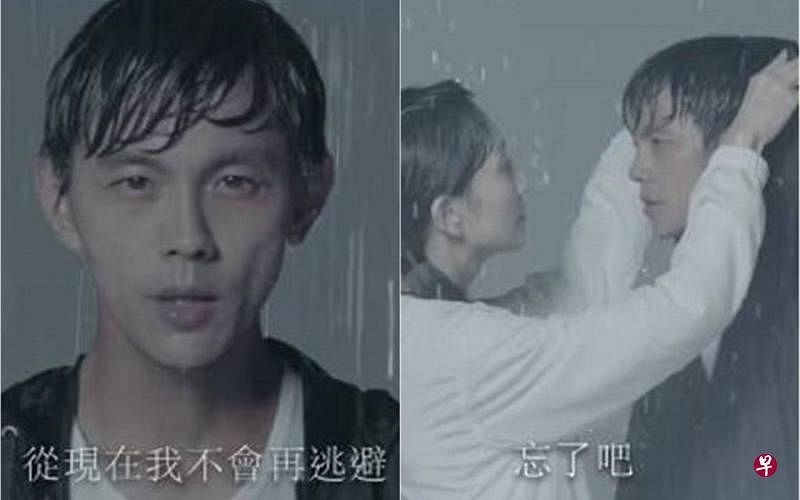 阿翔和妻子挺过婚姻危机，两人更合体拍广告。（互联网）