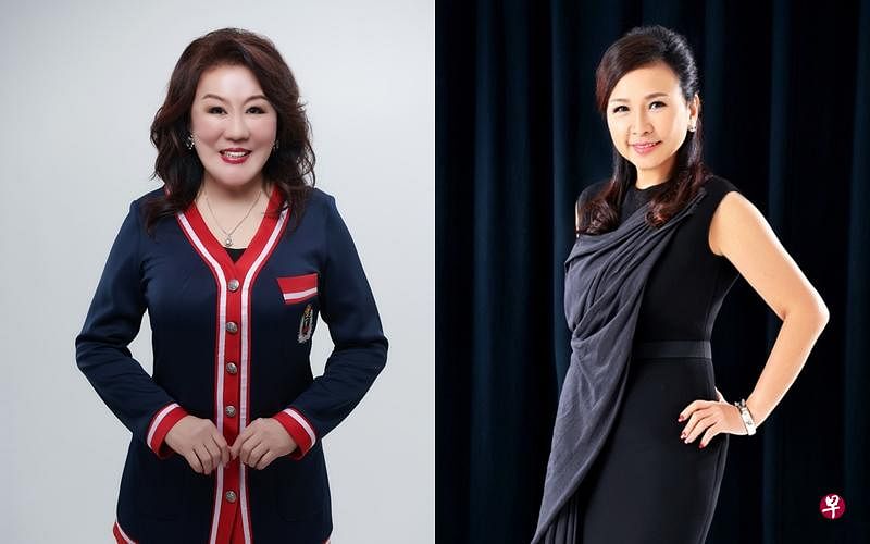 左为全美总裁范文瑂博士，右为Jean Yip集团营运与市场总监叶佩芬。（档案照） 