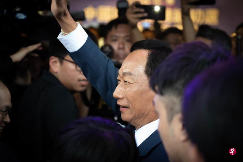 台湾鸿海集团前董事长郭台铭。（黄顺杰摄）