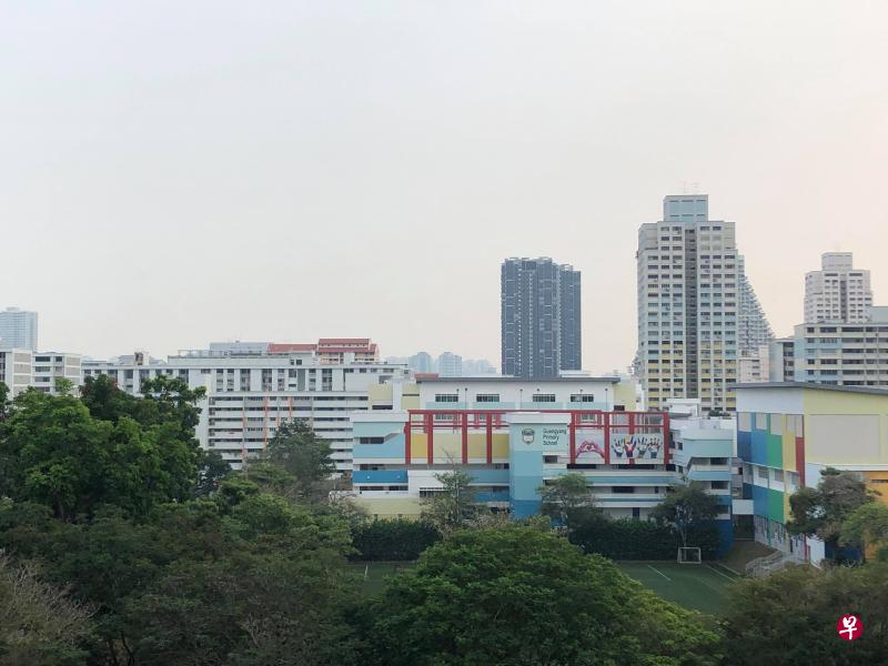 我国今早的空气质量较好。（马华卿摄） 