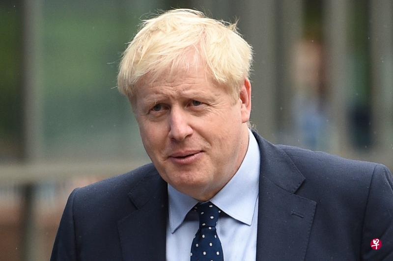 英国首相约翰逊。（法新社）