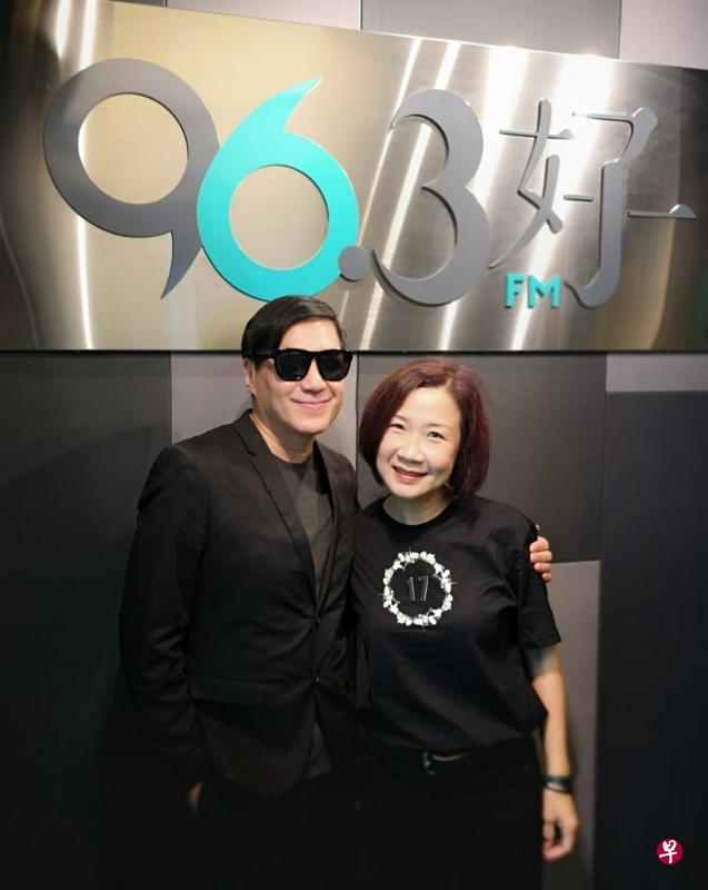 文章（左）本周五将联手96.3好FM DJ安娜一起报榜。（档案照）