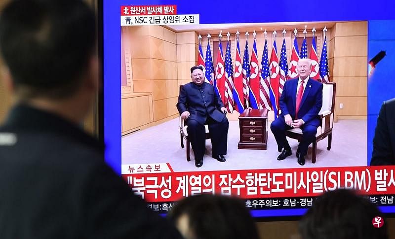 美国与朝鲜工作磋商5日在瑞典结束，这是美国总统特朗普与朝鲜最高领导人金正恩6月30日在板门店会谈后，美朝双方首次重启建设性对话。（法新社） 