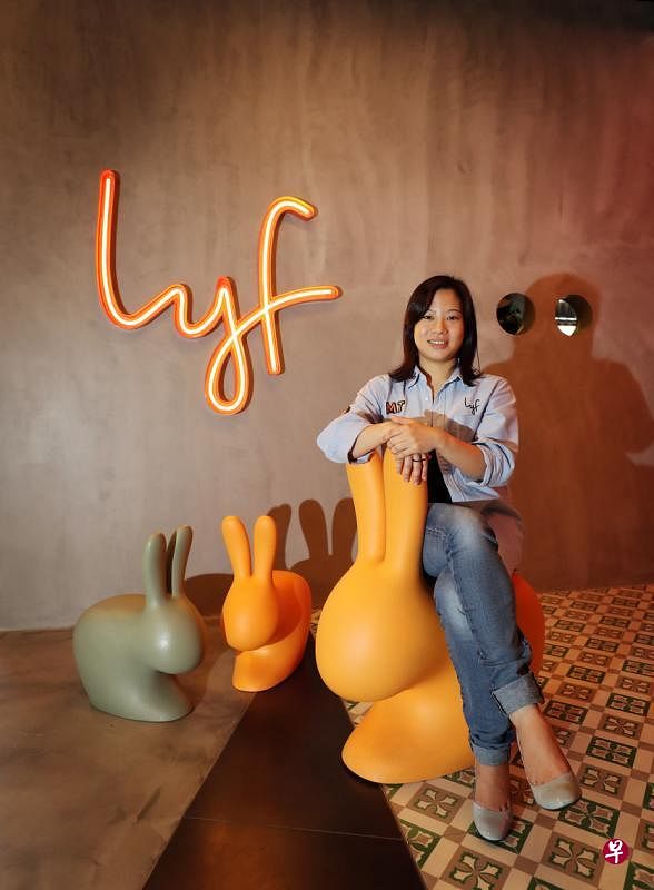 Lyf副董事总经理张思敏。