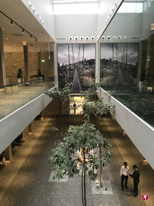 碧山地铁站旁的顺福轩示范单位，楼高两层，耗资600万元打造。（青建地产提供）