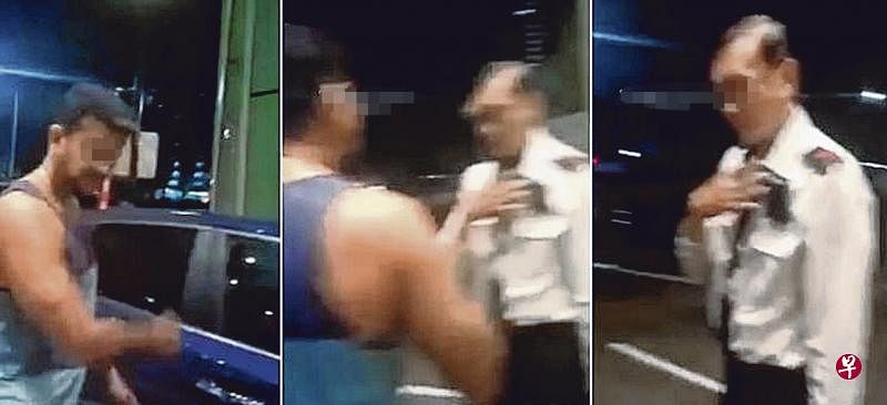内政部发文告说，警方正在调查44岁男子拉美斯蓄意骚扰公寓保安人员的报案。（互联网） 