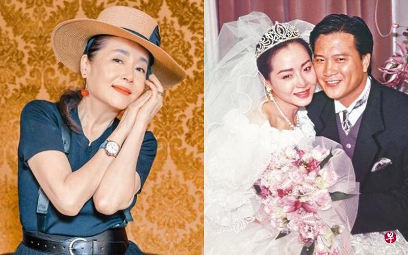 左图：恬妞受蓝正龙之邀，演出电影《傻傻爱你，傻傻爱我》。右图：恬妞不讳言前夫万梓良让她挫折。（互联网）