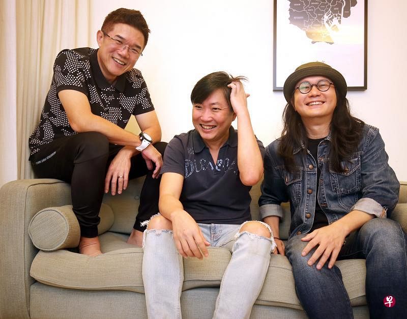 “梦FM”苏梽诚（左起）、林倛玉、刘晋旭要继续为音乐做梦。
