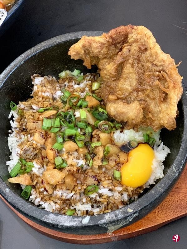 猪油渣拌饭