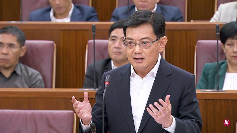 国会通过副总理兼财政部长王瑞杰提出的“诚信动议”。（gov.sg截图） 