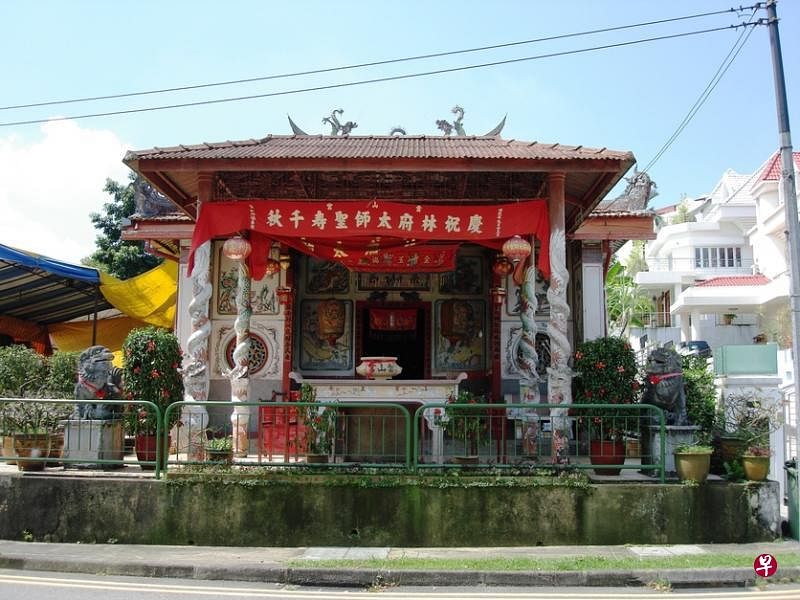 供奉林太师的云山宫已被保留和修复。