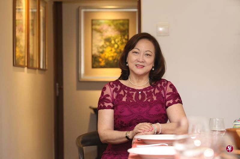 ←佘美幸退休后将寄情于她热爱的厨艺。（陈斌勤摄）