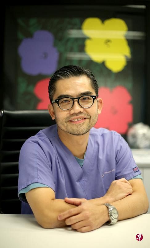 陆志明医生：代谢手术后，病人仍须注意食量和保持运动，如果生活习惯不改变，把胃撑大，体重将反弹。（龙国雄摄）