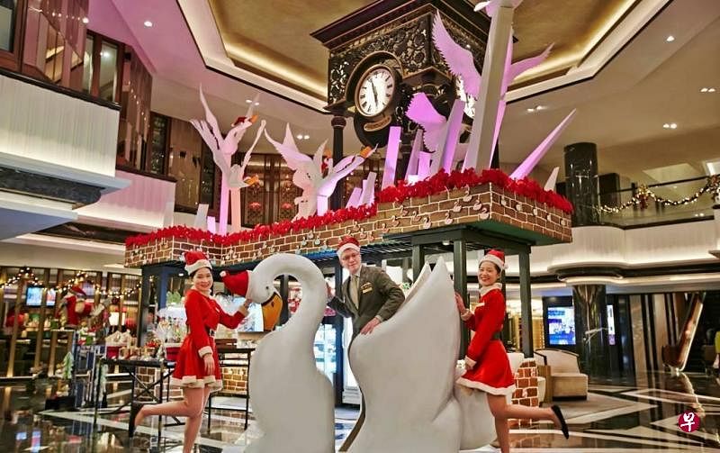 乌节大酒店Royal Swan Festive Goodie House。（商家提供）