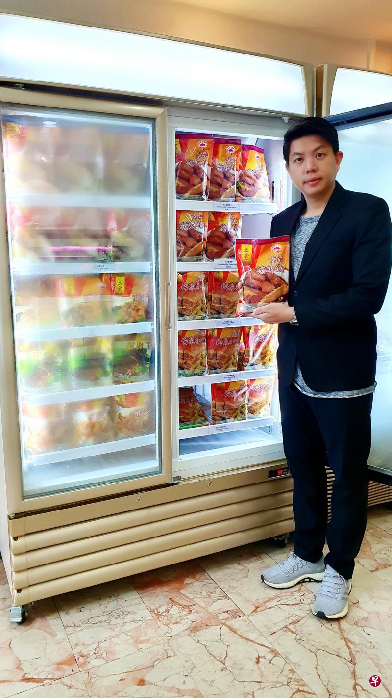 品食餐饮董事经理胡金钟。（受访者提供）
