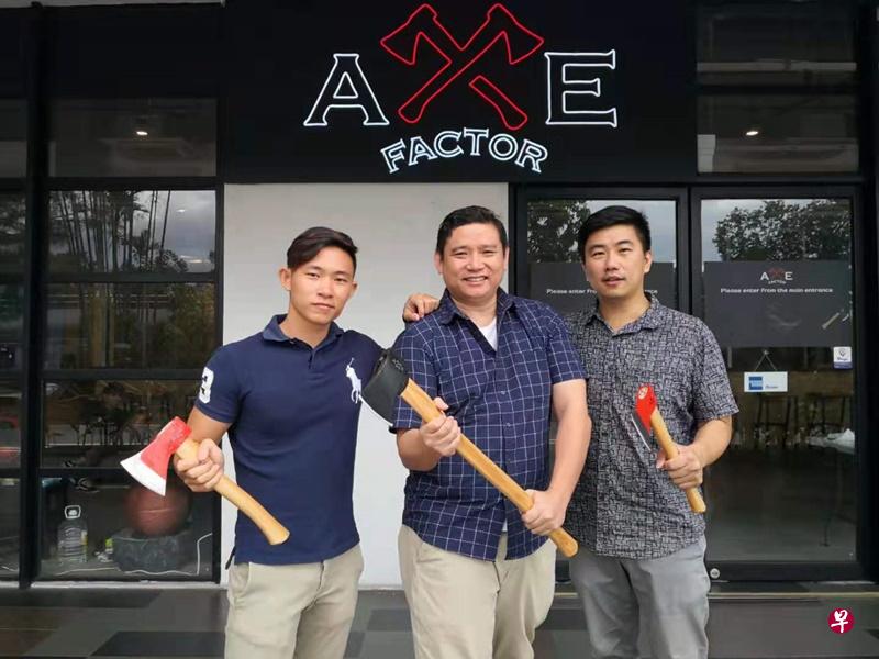 Axe Factor的三位合伙人，左起郑守良、吴俊锋和卢志忠。（图／受访者提供）