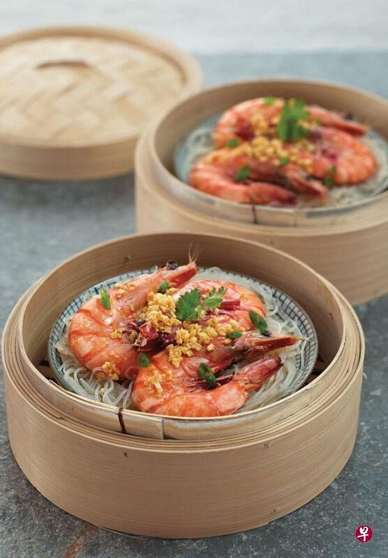 【新年食谱】粉丝蒸虾（哈哈大笑）。