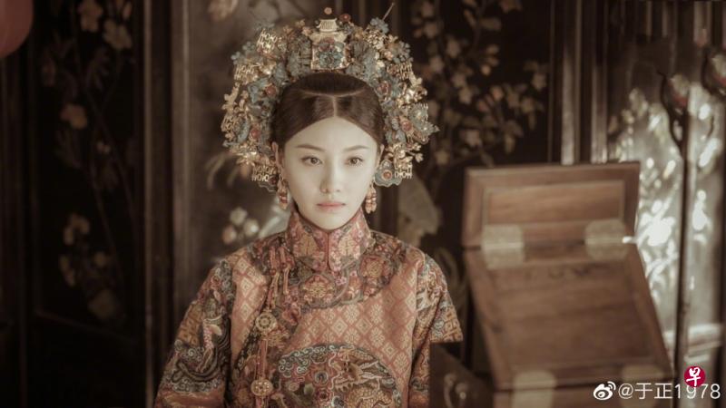 清纯甜美的王鹤润饰演昭华公主。（取自《延禧攻略》总制片人于正的微博）
 