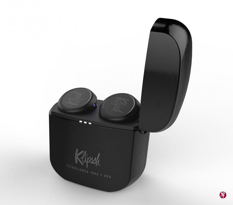 新黑色版Klipsch T5 True Wireless耳机。（厂商提供）