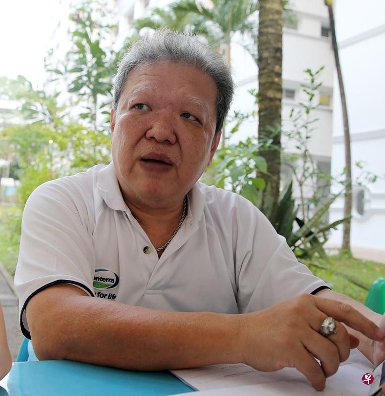 被告林志良用厨房刀蓄意重伤他人， 被判监15个月。（刘启成摄）