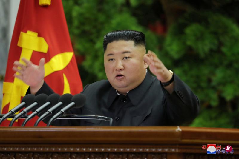 12月28日，朝鲜领袖金正恩召开劳动党全体会议，讨论新的“透明化、反帝国主义独立立场”，以及国家与国防建设等重要课题。（路透社） 