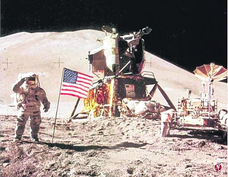 1969年美国太空人成功登陆月球。（互联网）