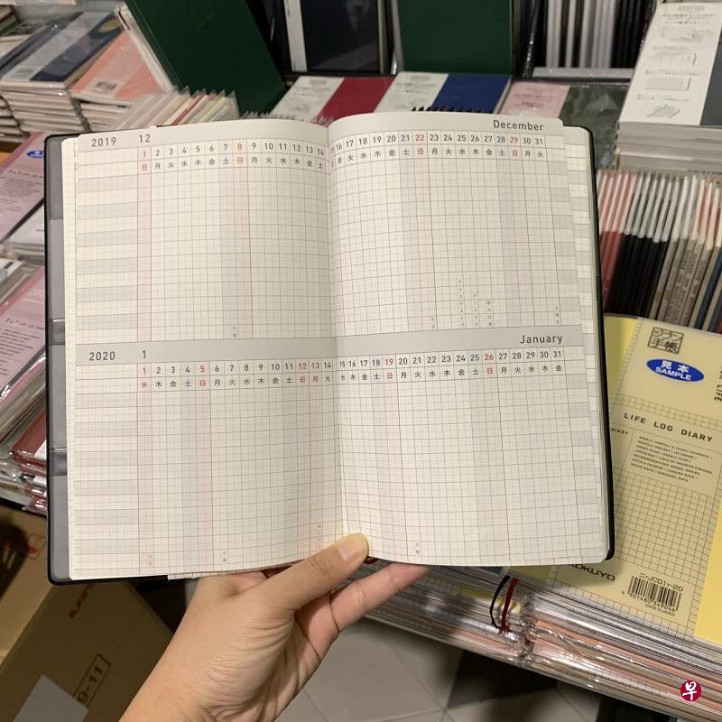 月间类（小方格）。