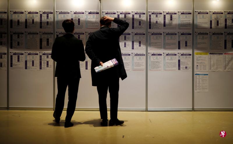 韩国2019年的失业率为3.8%，与2018年持平；就业率为60.9%，创22年来的新高。（路透社） 