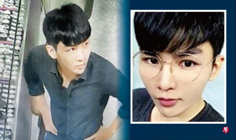 林汤骏去年11月11日在台湾被逮捕。（取自台湾媒体） 
