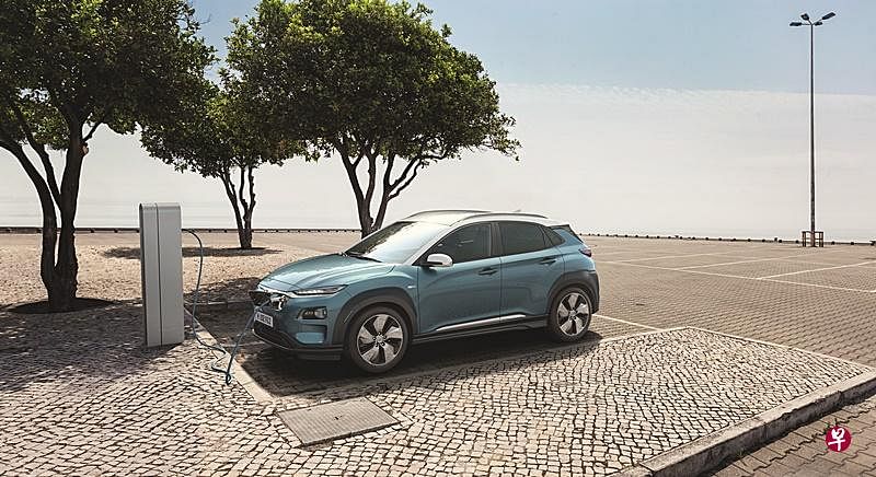 Hyundai Kona电动车（图／商家提供）