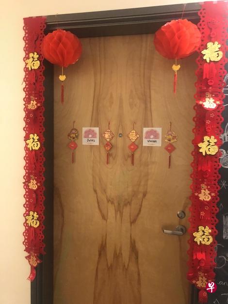 人在异乡特别想念过年的热闹气氛。（作者提供）