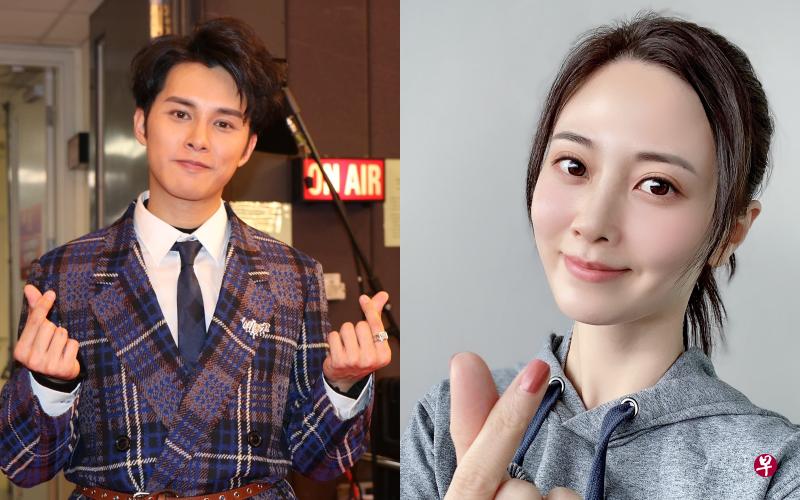 何广沛是个喜欢制造浪漫的人，正好符合绯闻女友朱晨丽（右图）喜欢浪漫的个性。（TVBI提供）