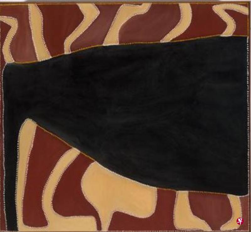 “澳大利亚最早居民的艺术，1887-2020”大展展品之一。